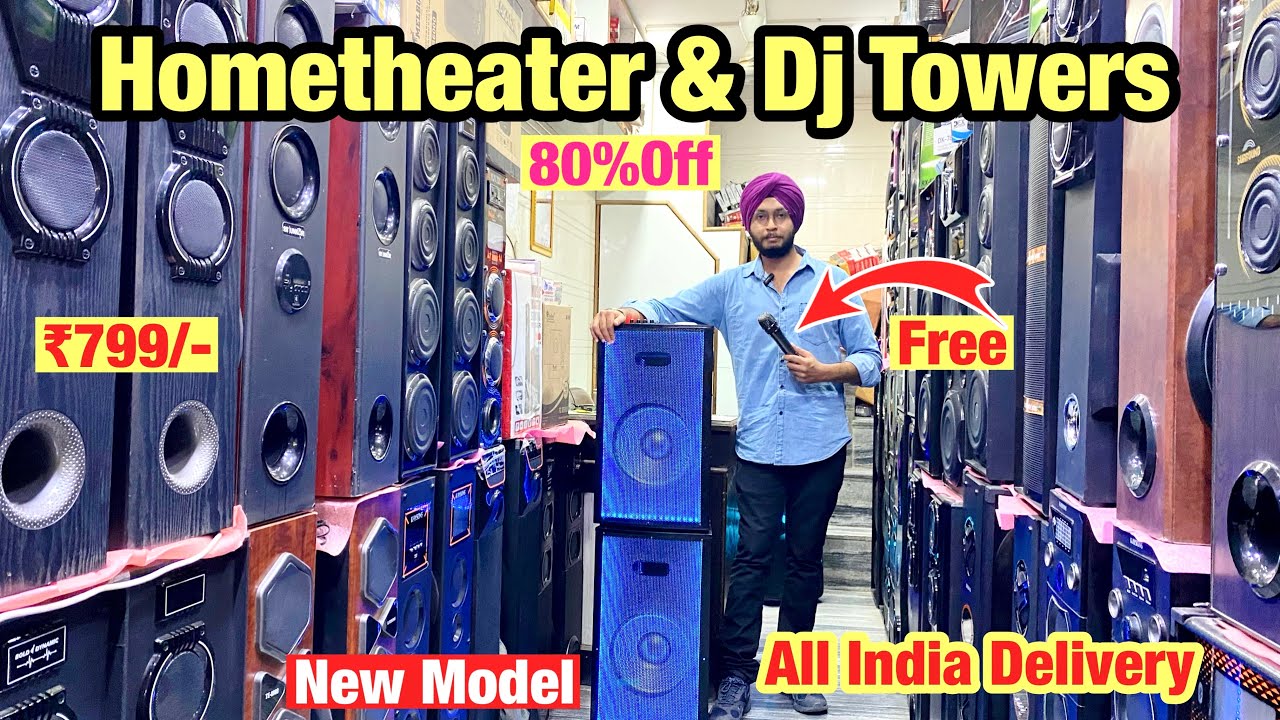 Cheapest Dj Only ₹699/ cheapest dj speaker market in delhi / cheapest