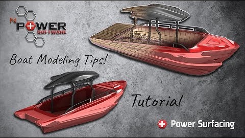 Boat modeling basics - Power Surfacing | SOLIDWORKS