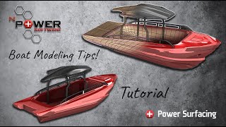 Boat modeling basics - Power Surfacing | SOLIDWORKS