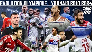 Evolution Olympique Lyonnais 2010 2024