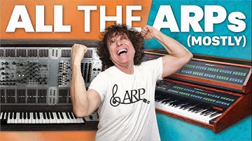 ARP 2500 to ARP Chroma Synths - Celebrating 100 Years of Alan R. Pearlman