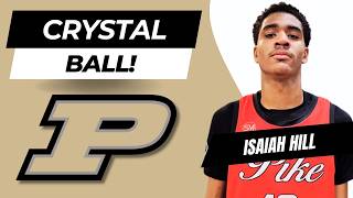 Purdue Lands A Crystal Ball For 5-Star Center Isaiah Hill!