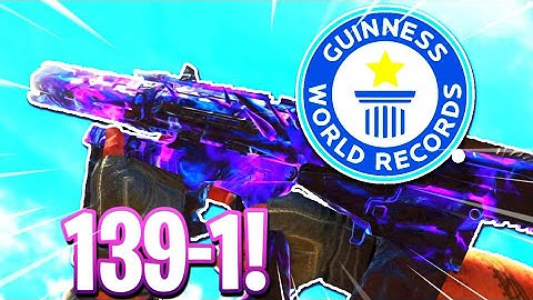 WORLD RECORD 139-1 GAMEPLAY in Black Ops 4! (WORLDS HIGHEST KD SOLO) | Best MADDOX RFB Class Setup