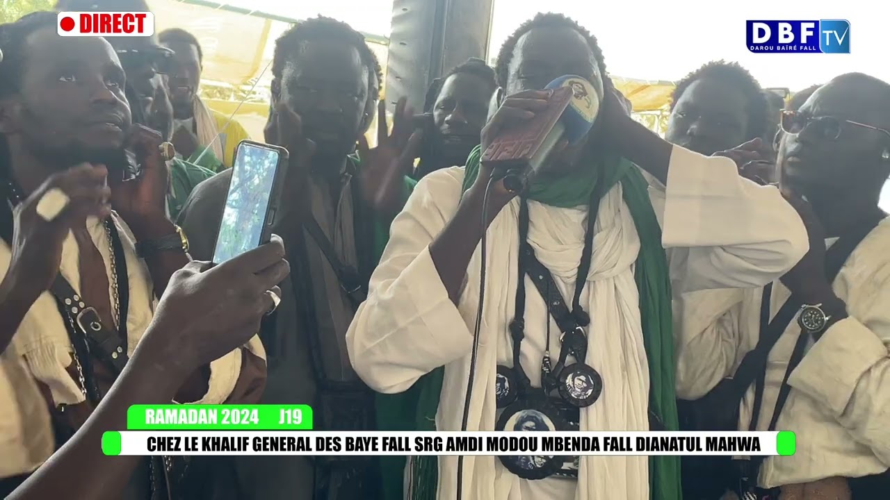RAMADAN 2024 J19• ZIKROULAH RIDIAL BAYE FALL KENDE CHEZ LE KHALIF GENERAL DES BAYE FALL