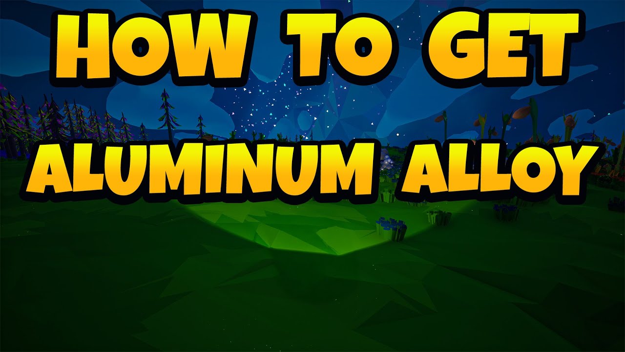 Как получить алюминиевый сплав в Astroneer