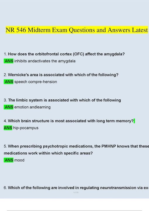 SOLUTION: Club pilates written exam questions and answers well