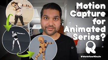 Pro motion capture for indie animated show in @UnrealEngine