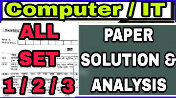 Cbse 10 Computer application Solution 2023 | Cbse IT Solution 2023 | Students Reaction of cbse exam