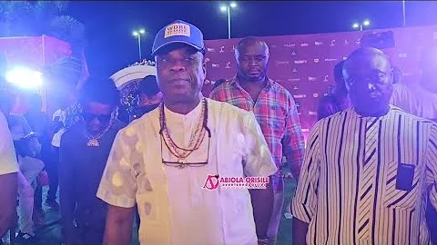 MOMENT FUJI MAESTRO, K1 DE ULTIMATE STORM THE MOVIE PREMIERE OF ENIOLA AJAO 'OWAMBE THIEVES"