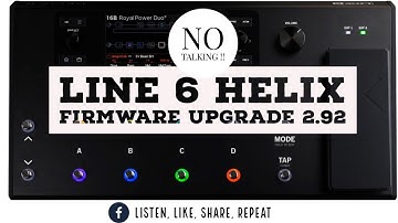#line6helix #line6 #line6helixlt #helixfirmware2.92 Line 6 Helix | Firmware Upgrade | Version 2.92