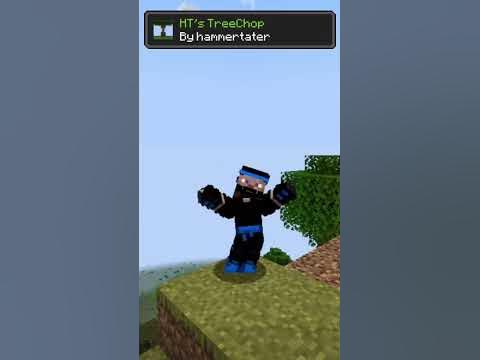 Полезные моды Майнкрафт - HT's treeChop - YouTube