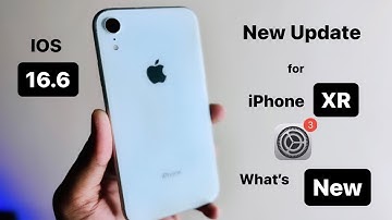 New Update for iPhone XR - IOS 16.6 || Big Update with New Features