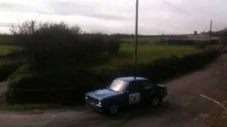 west cork rally 2011 car 87 mk2 escort sideways