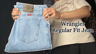 Wrangler Regular Fit Jean Review (Fit, Sizing, Cost + More)
