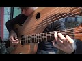 Greensleeves  harp guitar  jamie dupuis