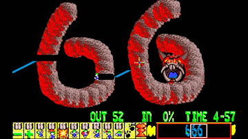 Lemmings [PC] - Level 21 (Tricky): All the 6