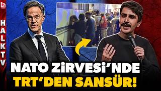 TRT'DEN OLAY OLAN SANSÜR! Yabancı gazetecinin Rutte'ye sorduğu 'Deniz Göktaş' sorusu sansürlendi!