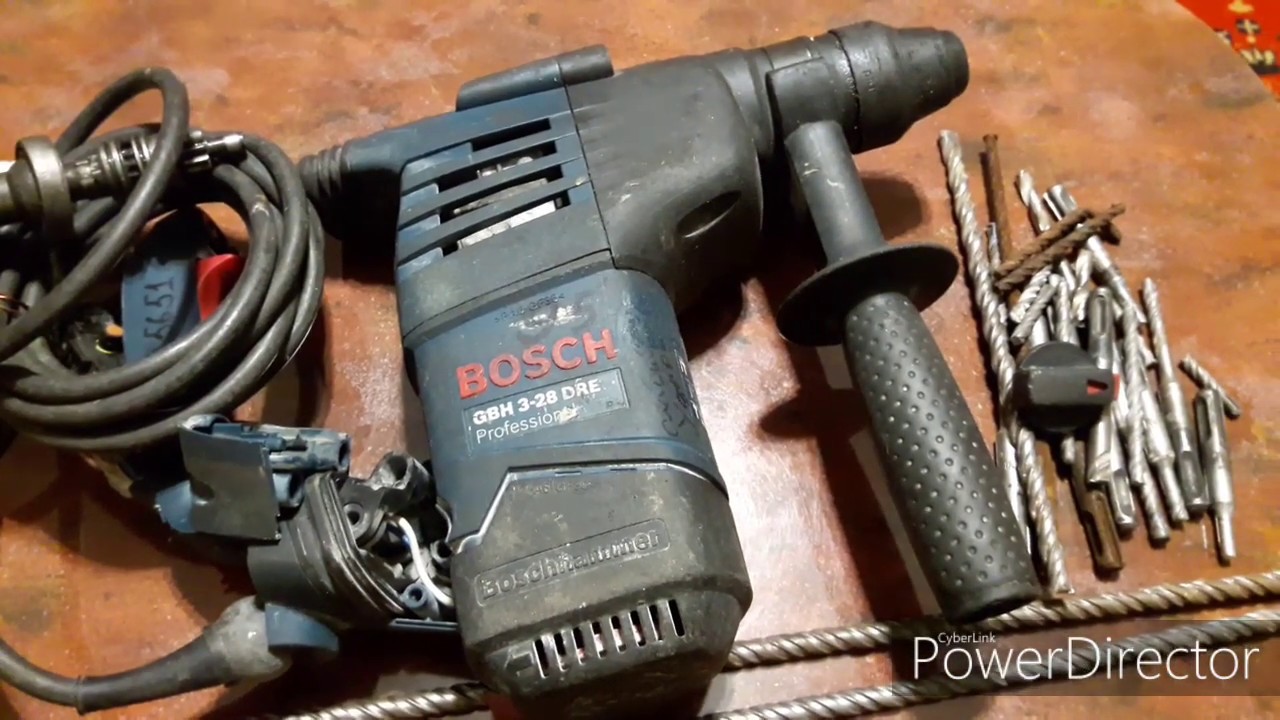 Перфоратор в металлолом. Сколько меди?