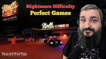 Nightmare Difficulty On The NEW Diner Map! | Phasmophobia