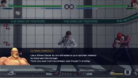 King of Fighters 14 advanced/climax cancel tutorial