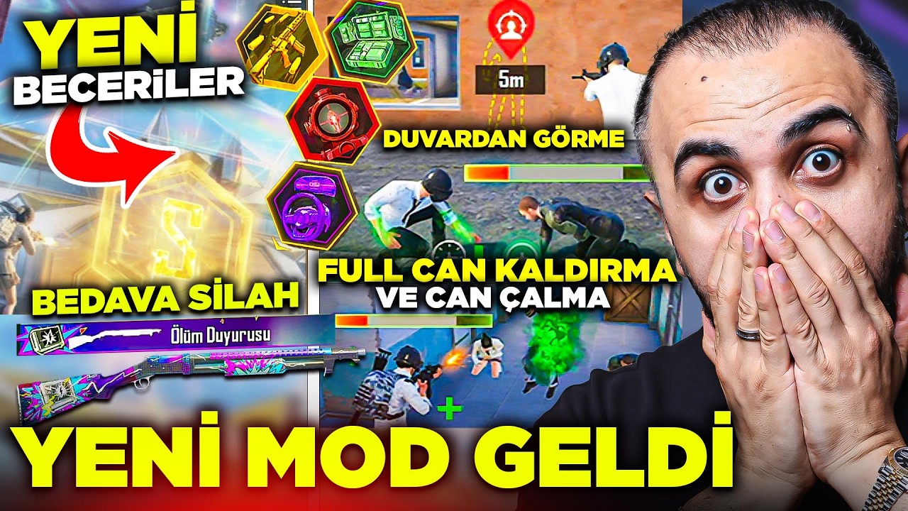 4.3 GÜNCELLEMESİ GELDİ!! 😱 YENİ MOD, ARAÇ, SİLAH VE YENİ KARAKTER BECERİLERİ | PUBG Mobile