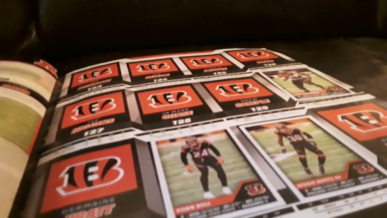 NFL sticker book 2020 2021 part 2