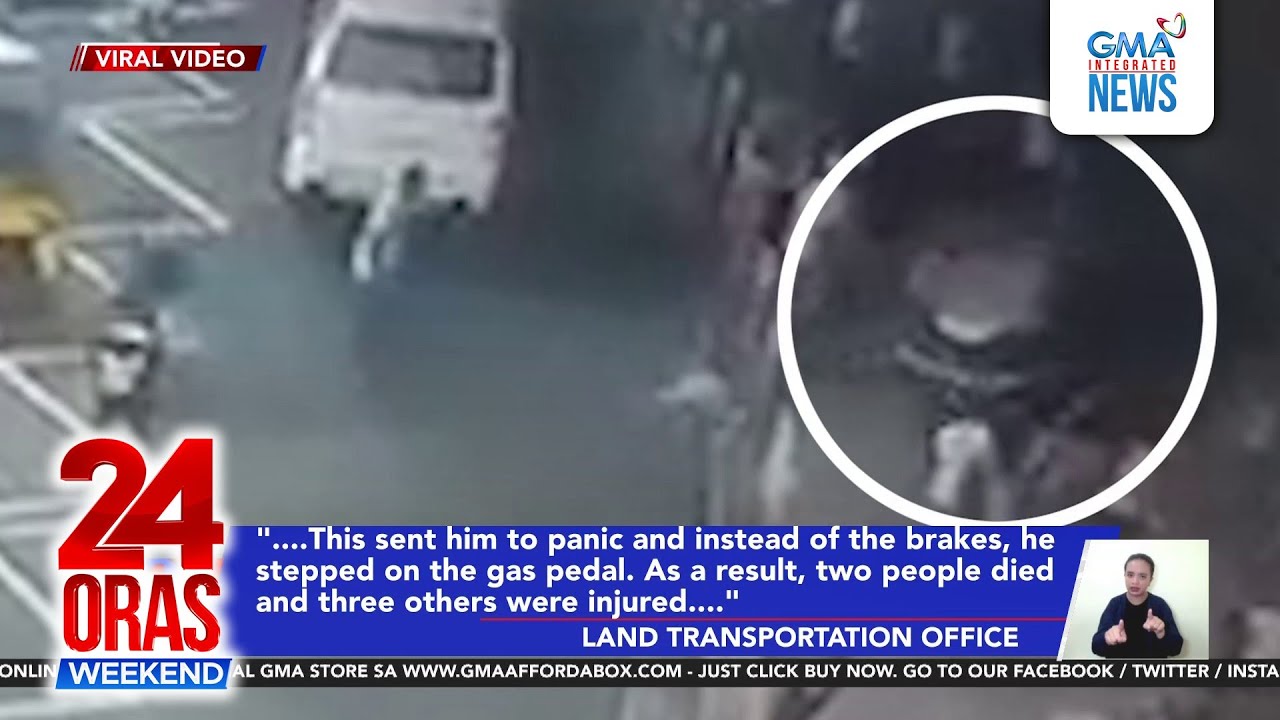 2 patay, 3 sugatan nang araruhin ng SUV ang mga tao sa labas ng NAIA Terminal 1 | 24 Oras Weekend