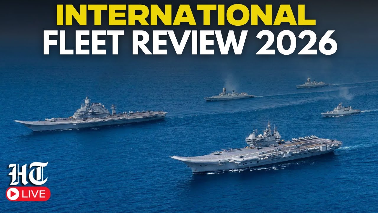 LIVE: International Fleet Review 2026 Live From Vishakapatnam, Andrapradesh | Indian Navy