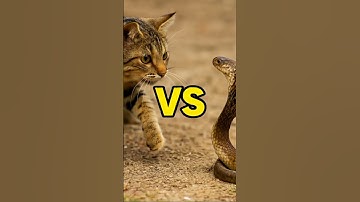Cat vs Snake : Nature’s Most Unexpected Showdown! #shorts #cat  #snake