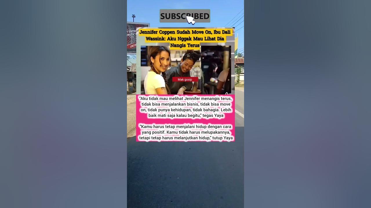 Jennifer Coppen Sudah Move On, Ibu Dali Wassink: Aku Nggak Mau Lihat Dia Nangis Terus