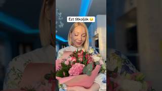 Virágos titkok 🫢🍬 #hungary #magyar #flowers #hack #diy #missmood