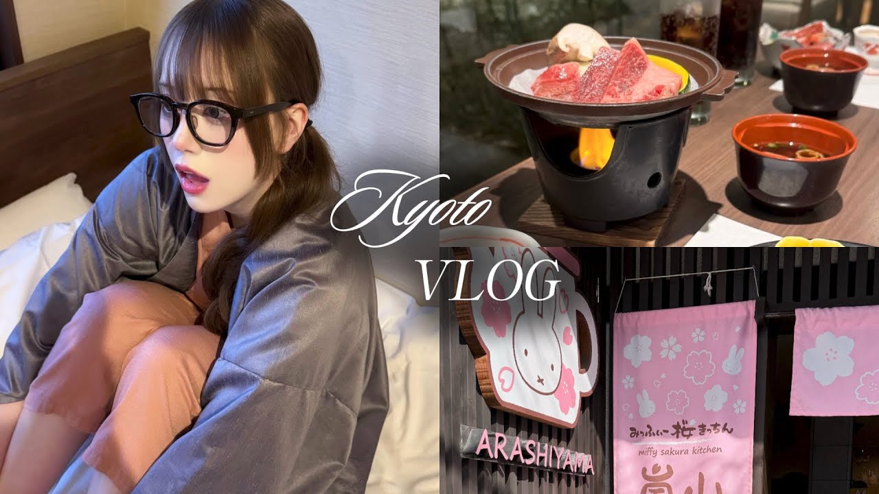Kyoto Vlog °❀. | 京都で週末旅行｜着物を着て抹茶を食べる 🍵