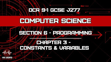 Programming - Chapter 3 - Constants and Variables