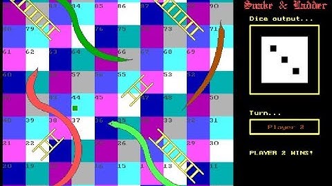 Snake and Ladder Game in C++ | C++ using oop | Source Code | Game Program