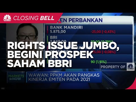 Rights Issue Jumbo, Begini Prospek Saham BBRI