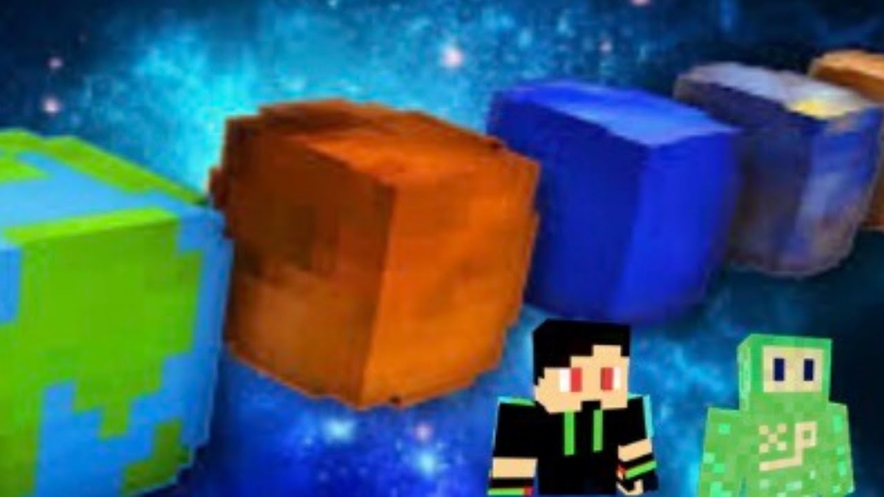 Showcasing The Solar System in Minecraft!!!! - YouTube
