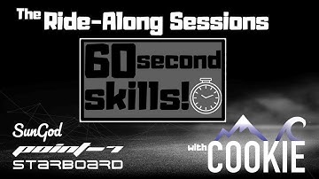 Introducing 60 Second Skills!  Ride-Along Sessions with Cookie |  Windsurf Coaching | #shorts