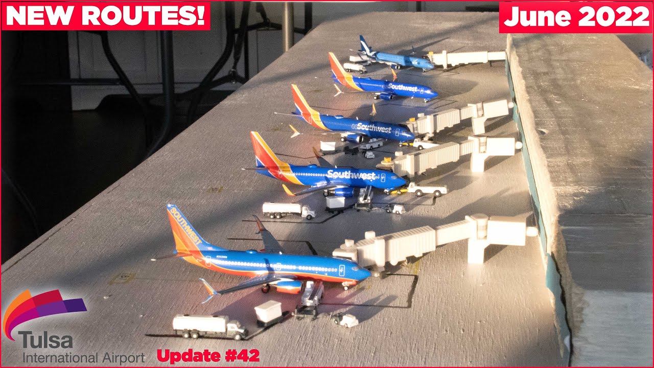 NEW ROUTES! | Gemini Jets Tulsa International Airport update - June 2022