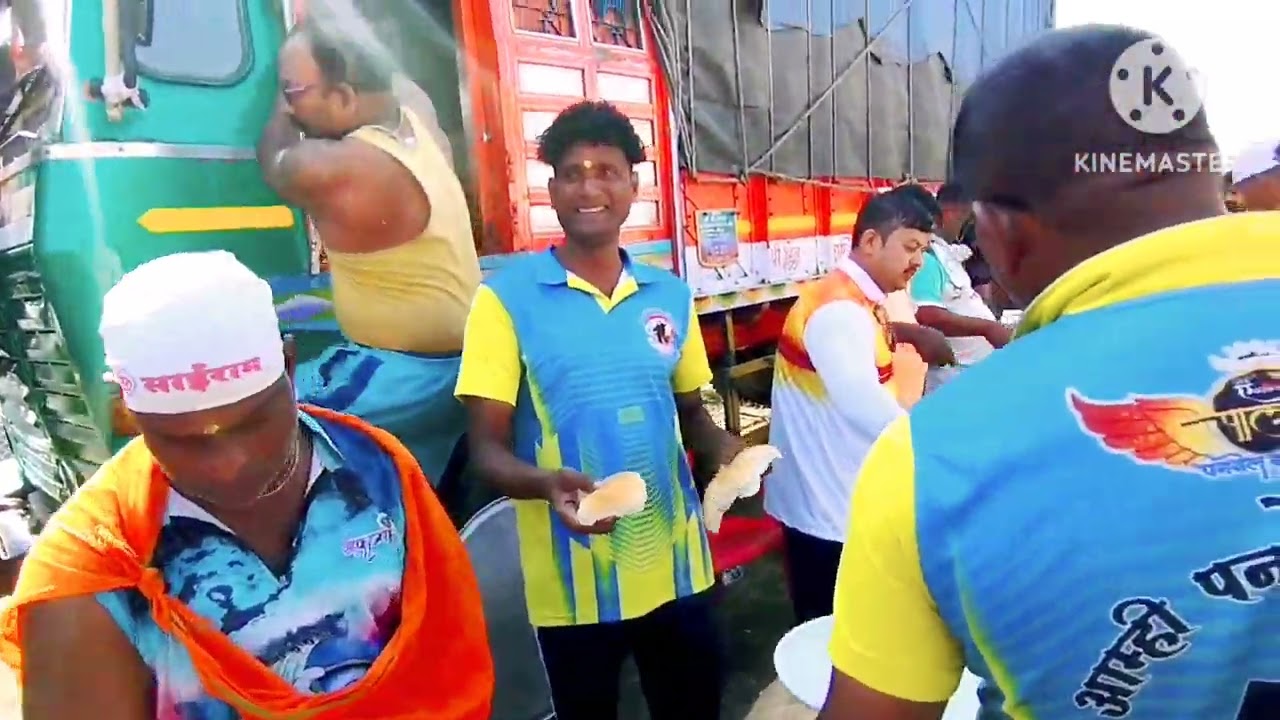 पनवेल ते शिर्डी पदयात्रा पालखी सोहळा 2023 ll 4rt day  ll panvel#koliwada#karanjade panvel#video