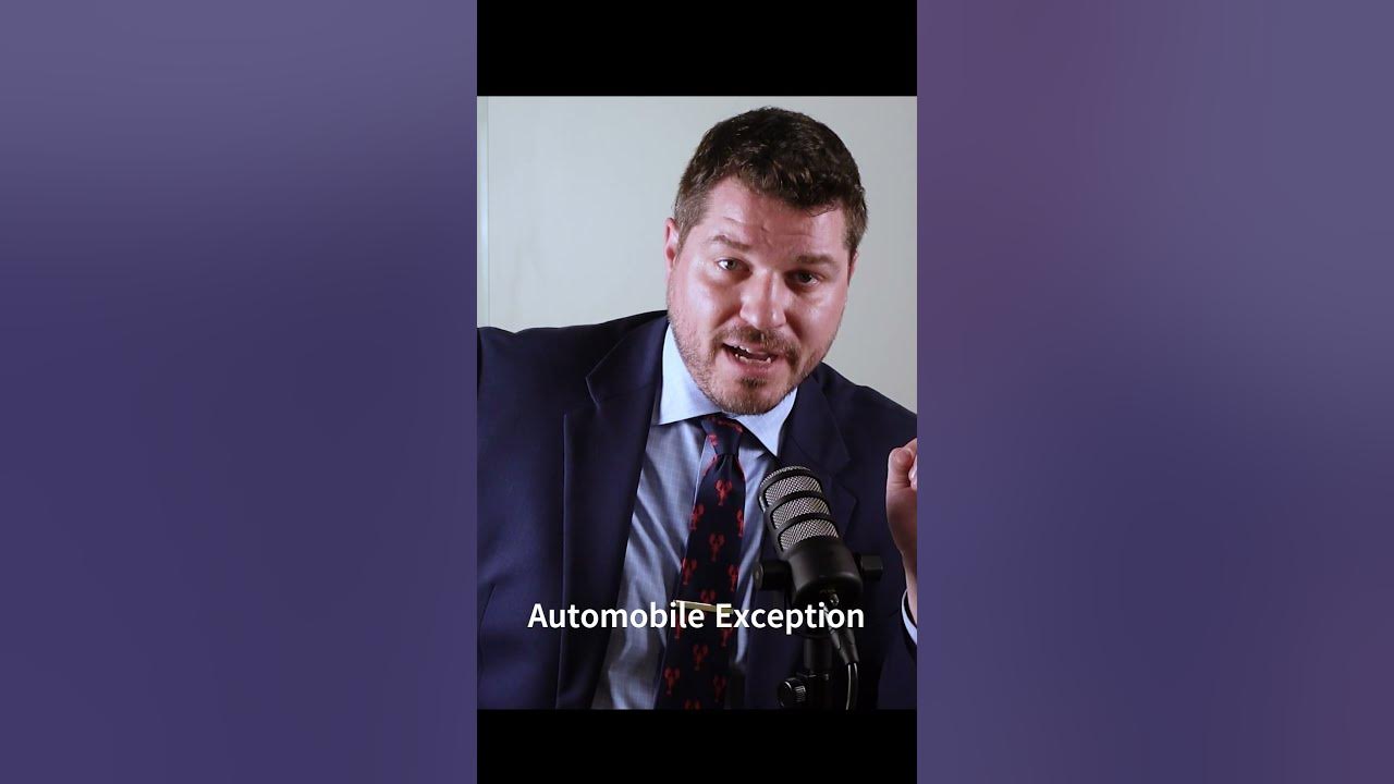 Automobile exception to warrant youtube