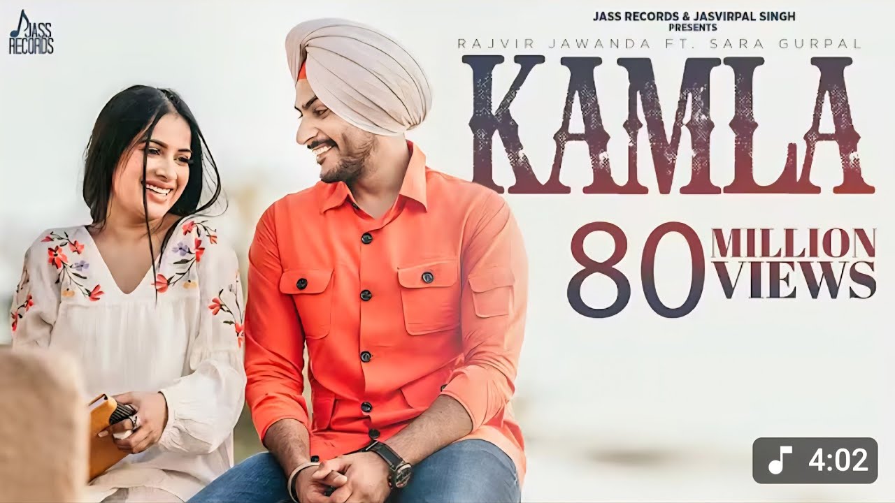 Kamla (Official Video): Rajvir Jawanda ft Sara Gurpal G Guri | Punjabi Songs 
