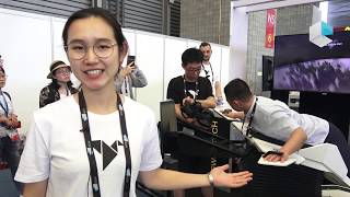 Somniacs Birdly flight Virtual Reality simulator screenshot 4