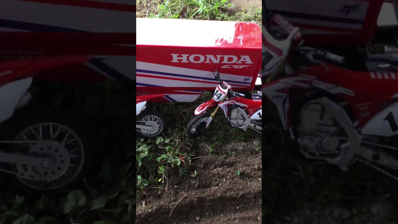 Toy dirt bike track YouTube