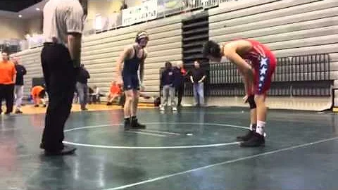 Chandler Postlewait wrestling for 2nd