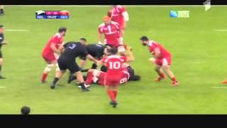 RWC 2015 New Zeland Vs Georgia Beka Tsiklauri Try