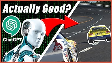 ChatGPT Designed the PERFECT NASCAR TRACK, Then We Raced on It