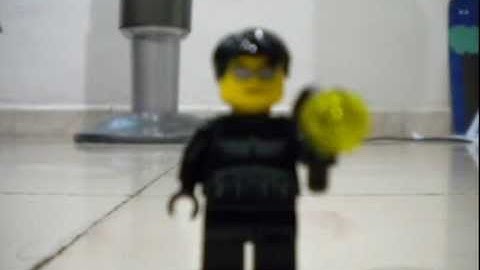 Lego Matrix Neo defeats Agent Smith