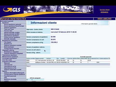 WEBLABELING TUTORIAL  01) Informazioni Generali