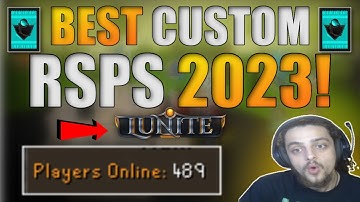 550+ ONLINE THE BEST CUSTOM RSPS OF 2023! | DOUBLE DROPS?! *FREE STUFF* (HUGE GIVEAWAYS) - Lunite