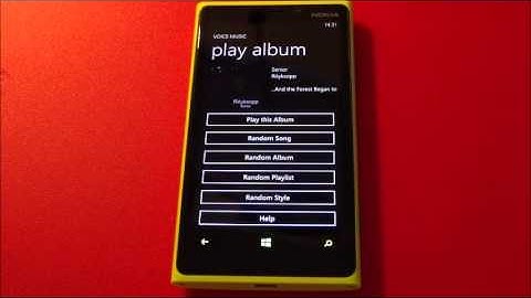 Voice Music for Windows Phone 8